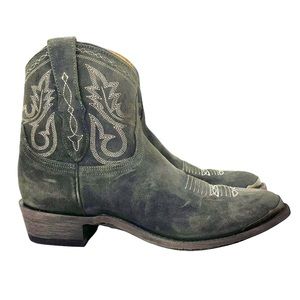 Old gringo cowboy THE GREEN JACKSON SHORTY BOOTS